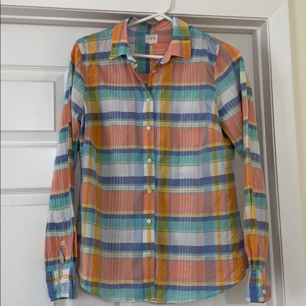 J Crew Pastel Blouse